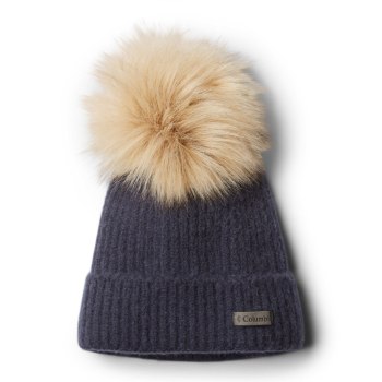 Columbia Winter Blur Pom Pom, Gorros Azul Marino Para Mujer | 274310-KHZ